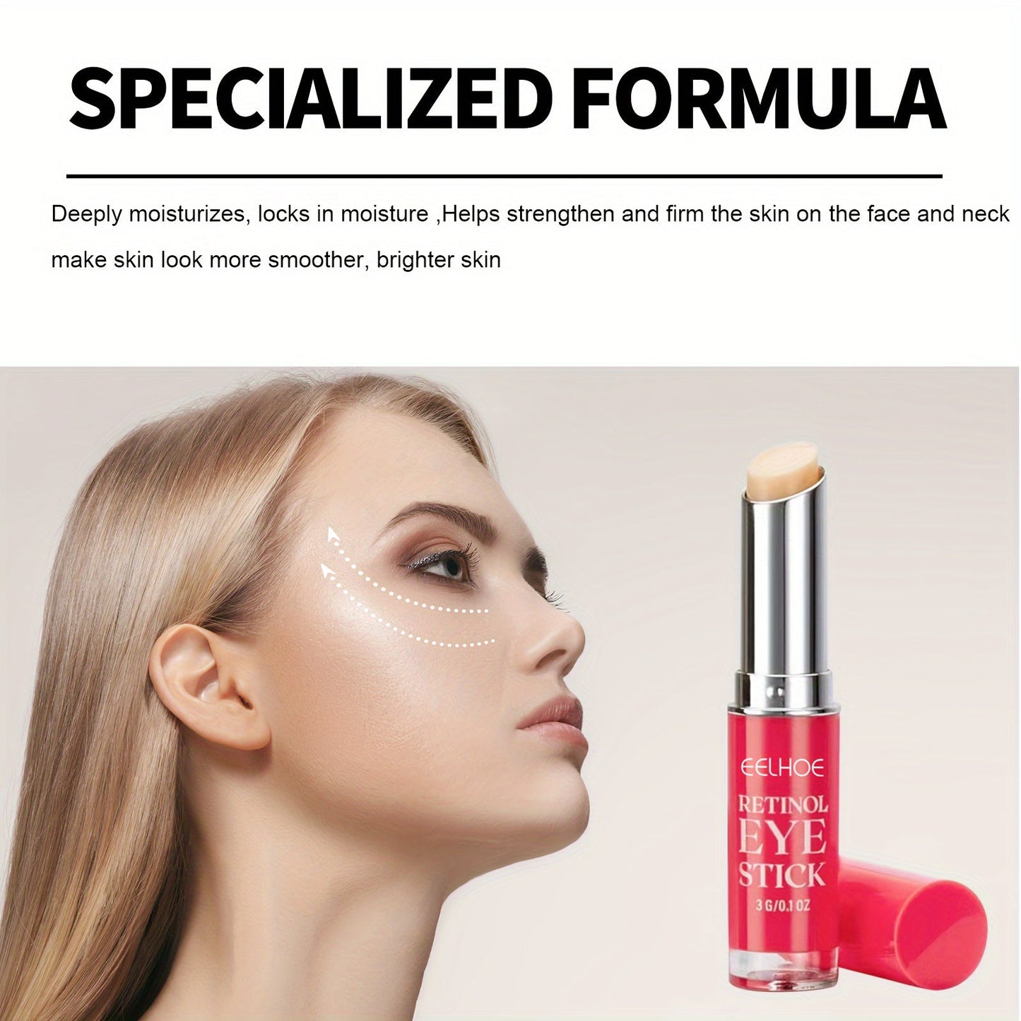 Intensive Retinol Eye Cream Sticks - Firming and Smoothing 0.11oz