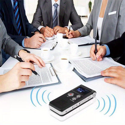 1pc Digital Voice Recorder - 8GB Mini Audio Recorder with MP3 Player Compatibility, One-Click Recording, 20 Hours Playtime, Built-in Microphone