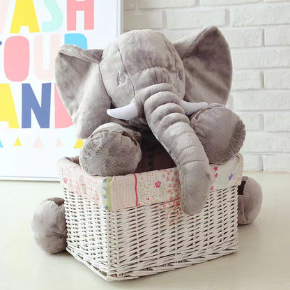 Grey Elephant Plush Toy