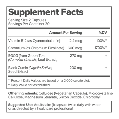 MOTO Metabolism Boosting Capsules